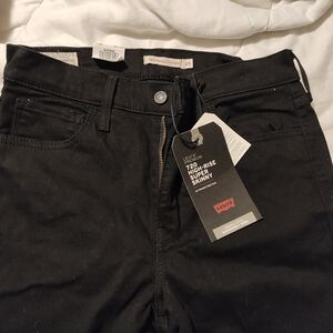 Levi's Classic Black Denim Jeans
